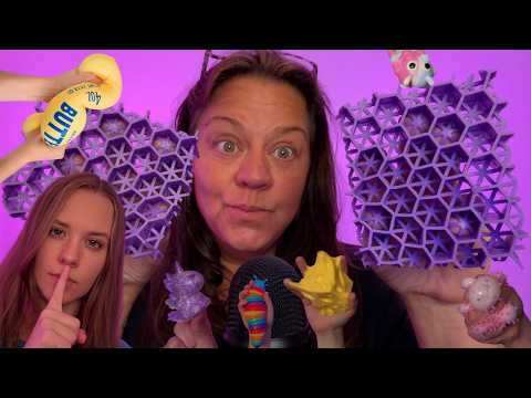 My Mom Tries Fast & Aggressive ASMR (creative triggers)