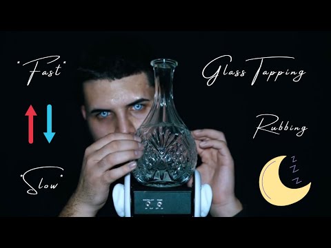 Nite Shift ASMR Assorted Glass Sounds Compilation | Tapping, Scratching, Rubbing