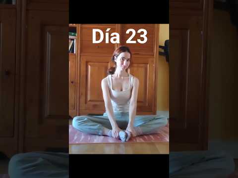 Día 23 de 30! Practicando el Espagat  #entrenamiento #workout #deporte