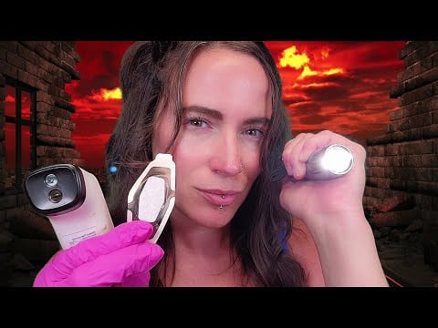 ASMR - Zombie 🧟 Girl Fixes You 💆‍♀️🚿 (Layered Roleplay)