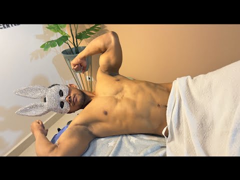 🔴 Live STrem 🔴1st Part with Brazilian Guy, he wants a Relaxing Massage From the King.