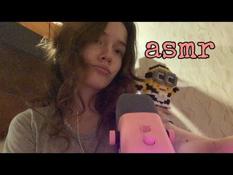 АСМР🥰 обзор микрофона FIFINE AM8/неразборчивый шепот/звуки рта