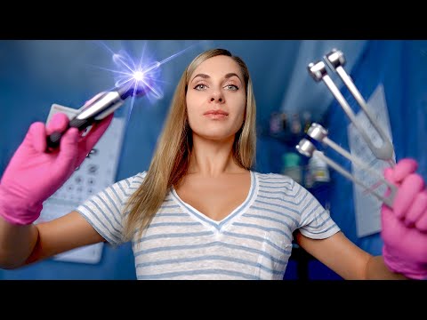 ASMR Ear Cleaning Deep inside your EARS, Otoscope ear exam, Personal attention for Sleep, RAIN