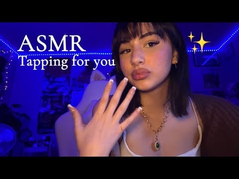 ASMR tapping sounds for you! (LOFI) (tingle’s glorious)