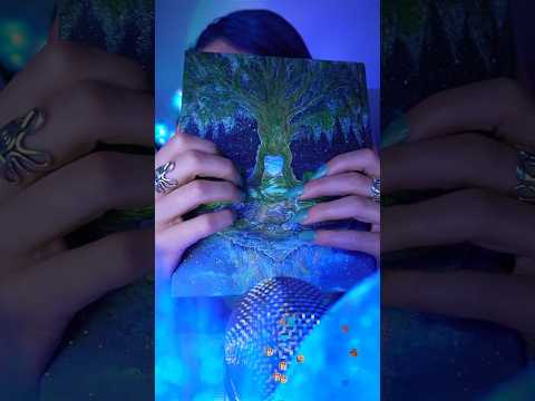 Book Tapping ASMR🫠💙💤 #asmr #asmrsounds #asmrvideo