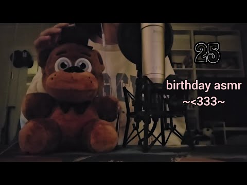 Doing ASMR on my Birthday 🎂 (rambling)