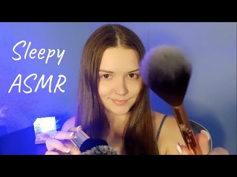 ASMR For Sleep 💤  Mic Brushing & Tongue Clicking