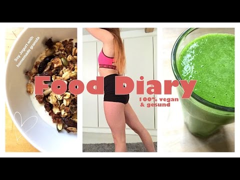 Food Diary OHNE Cheats um gesund zu leben 🌱❤| vegan & vollwertig