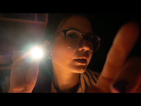 ASMR najbardziej relaksujące przesłuchanie 👮🏻‍♀️😴 pytania, klawiatura, rękawiczki, light triggers