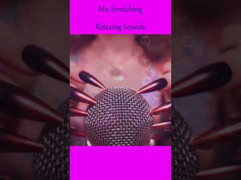 ASMR Mic Scratching without Cover ❤️ #asmr #shorts