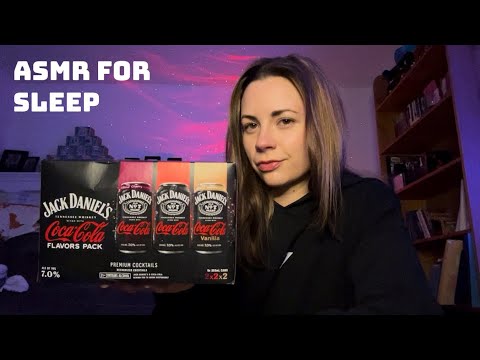ASMR | Jack Daniels Coca Cola Review 🥃🍒