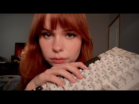 ASMR Normal Interview (Asking You Personal Questions) Nothing Weird About Them (Keyboard)