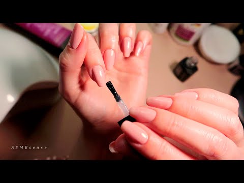 Doing My Nails 💅 Deep Ear Whisper ○ ASMR for Sleep