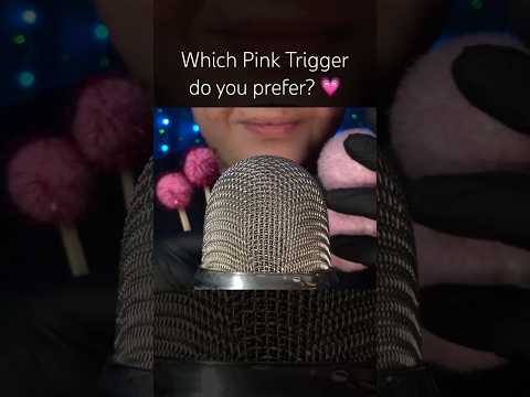 Which Pink Trigger do you prefer? 🩷 #asmr
