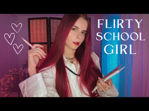 I'm Giving You Private Lessons 📖 School Girl ASMR Roleplay