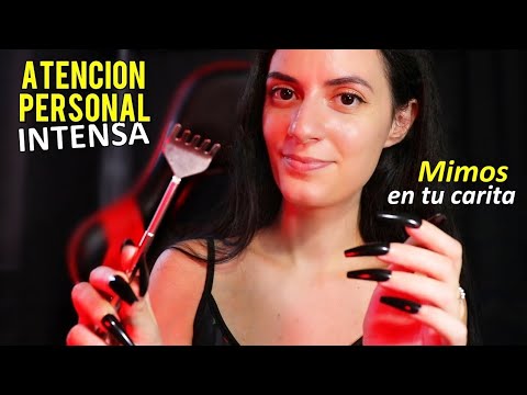 ASMR español ATENCION PERSONAL Intensa para dormir ❤️ (mimos en tu carita)