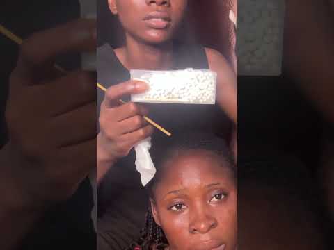 Asmr relaxing ear cleaning gum chewing with mouth sound and ear sound
