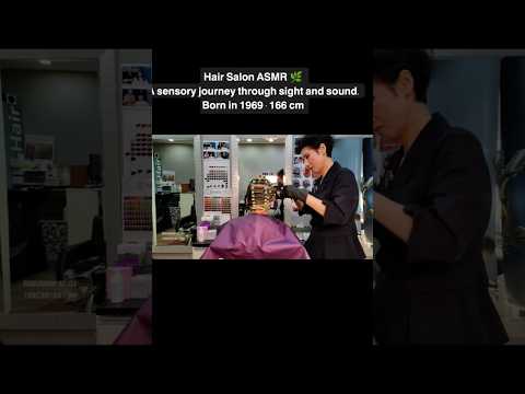 미용실ASMR 시각과청각의 활성화 ##단발컷트 Hair salon ASMR visual and auditory activation ##Shortcut