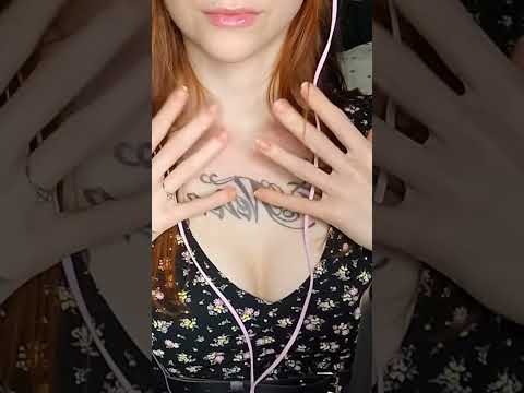 you can find the full collarbone tapping video on my channel! 💅🏻💟 #asmr #tattoo #relaxing
