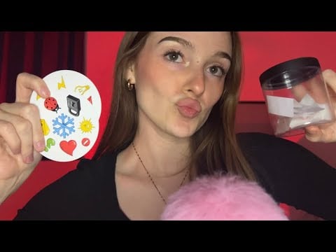ASMR: jeux en asmr, essaye de gagner! 😜  (dobble, loto, juste nombre, pierre feuiiie ciseau)