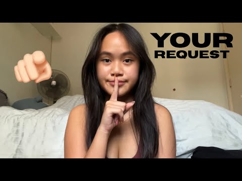 Secretly doing 10 of YOUR asmr requests