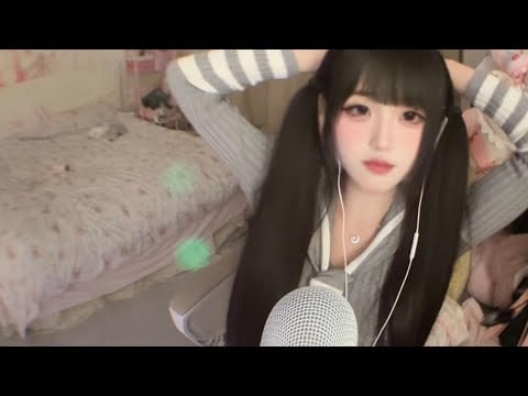 Relaxing Cosplay ASMR | Accent Whisper & Long Nails Comfort