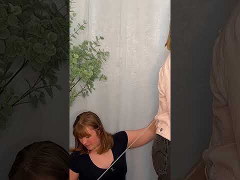 ASMR Measuring & Clothes Styling Roleplay 💚 #asmr #asmrsounds #asmrfabricnoises #asmrlintroller