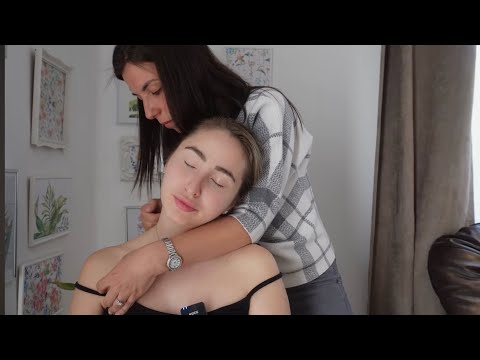 ASMR Head, Neck & Shoulders Massage + Giving You Instructions What To Do, Soft Spoken