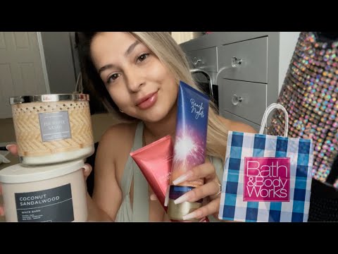 Asmr bath & body works haul🧴💙😍