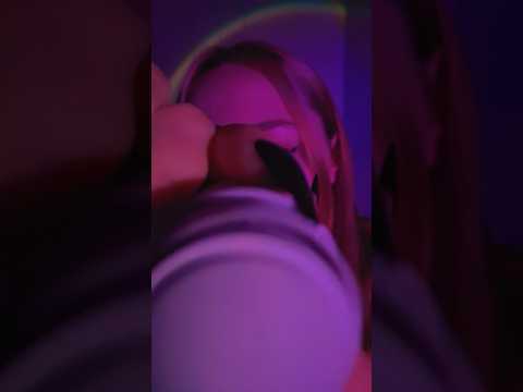 #asmr skin stick and mouth sounds