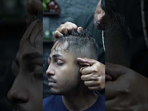 Neck Cracking Champi Indian Head Massage ASMR #shorts