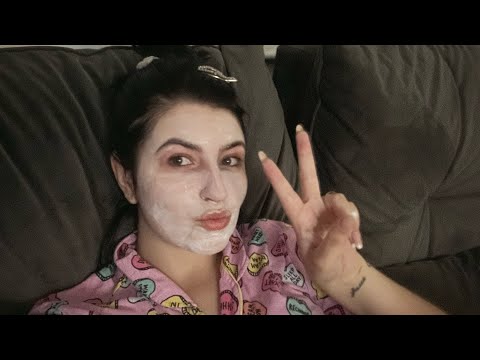 ASMR VLOG - ROTINA NOTURNA! 🧖🏻‍♀️