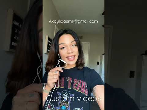 ASMR- Custom Video