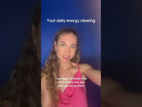 Your daily energy clearing 🤍