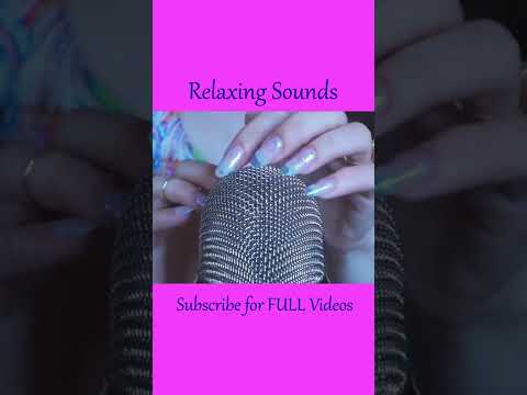 ASMR Mic Scratching, Sponge & more ❤️ #shorts