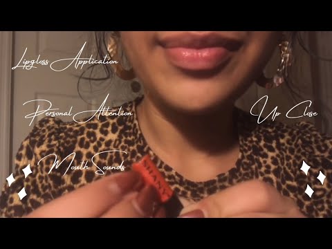 Relax Me ASMR Lipgloss Application Part 2 Compilation | Tongue Clicking, Up Close, Kisses, Tapping