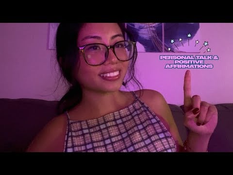 a soft spoken asmr video for when you're feeling down 𝜗ৎ
