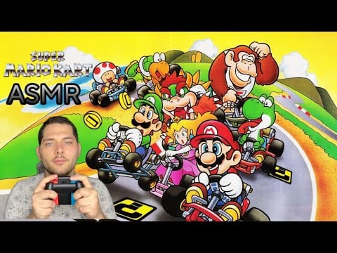 ASMR Gaming Français : JE JOUE À SUPER MARIO KART 🎮