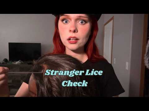 ASMR Odd Stranger Gives You a Lice Check on Public Transport