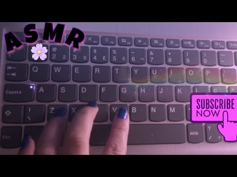 ASMR | DIGITANDO NO TECLADO PRA VOCÊ DORMIR EM SEGUNDOS