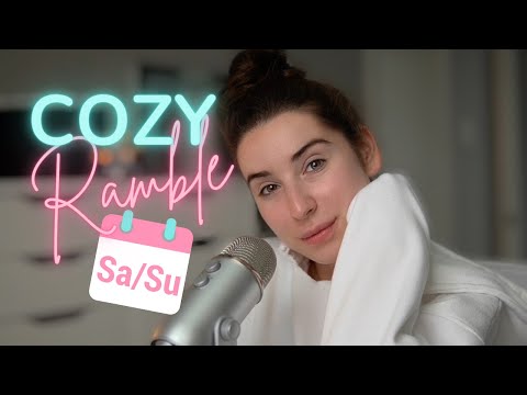 ASMR Weekend Recap (Whispered Ramble & Floam)