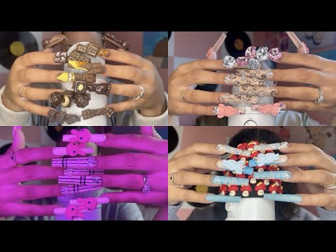 XXL Nail Tapping ASMR | COMPILATION