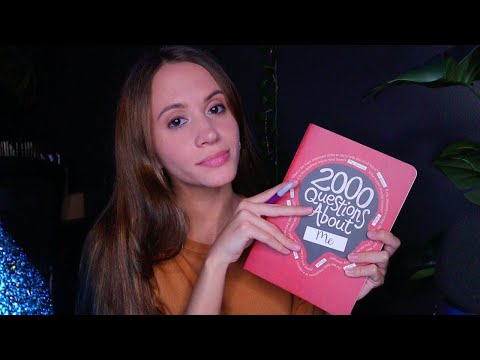 ASMR / Asking You Personal Questions (whispering and writing)