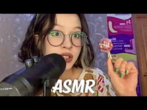 🍭Lollipop🍭 Licking and Mouth Sounds ASMR NO TALKING
