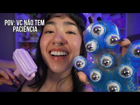 ASMR RÁPIDO Para Quem Tem ZERO PACIÊNCIA