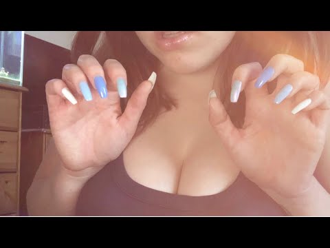 ASMR - Nail Tapping (long nails)