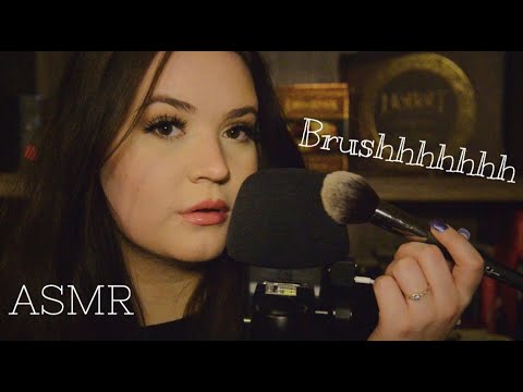 [ASMR] 💤 Slow Deep Whispers & Gentle Mic Brush