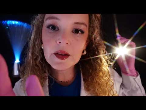 ASMR Cranial Nerve Exam in the Dark for Sleep | Ear to Ear Personal Attention