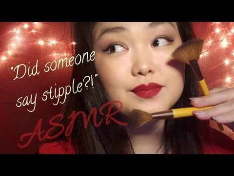 #ASMR #Stippling 🥰TaPpInG BruShInG ScRaTchInG❤️