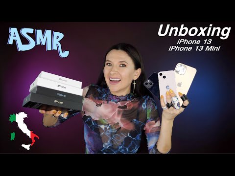 🇮🇹 iPhone 13 & iPhone 13 Mini Unboxing *ASMR (in Italiano)